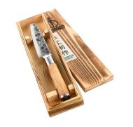 Japonský nůž Santoku - 14 cm - Olive