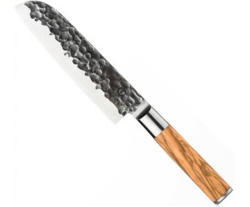 Japonský nůž Santoku - 18 cm - Olive