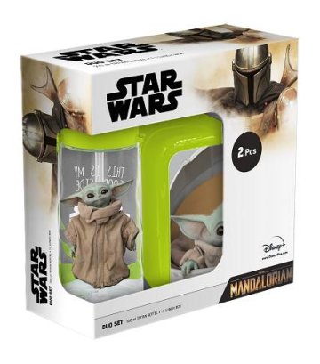 Svačinový box - 500 ml/1 l - Star Wars Baby Yoda